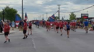 Marysville High School Marching Band Memorial Day Parade 2023 [upl. by Kreiker]