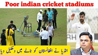 indian cricket stadiums condition  Afg vs new Zealand test in india  Greater Noida cricket stadium [upl. by Ojiram]