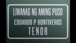 Liwanag Ng Aming Puso  TENOR [upl. by Neural]