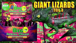 Big Animal World  Giant Lizards  Riesige Eidechsen  Teil 3  Neuheit 2022 New  Unboxing [upl. by Anaidiriv191]