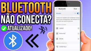 BLUETOOTH NÃO CONECTA Resolvido [upl. by Shea27]