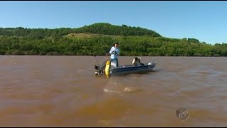 TERRA DA GENTE YACUMÃ PESCA DOURADO RIO URUGUAI [upl. by Airtemed]