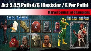 Act 545 Path 46 Resilience  Marvel Contest of Champions [upl. by Madid735]