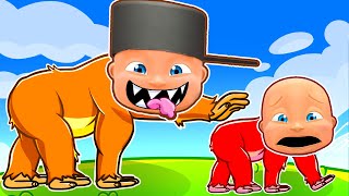 Becoming The LARGEST MONKEY in Roblox [upl. by Persson]