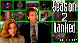 The XFiles Season 2 Ranked Worst to Best [upl. by Pepin737]