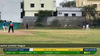 Live Cricket Match  NSC Royal Challengers vs NSC Hyderabad MI  03Dec24 1055 AM  Junior Premi… [upl. by Goldman751]