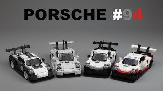 LEGO Porsche 911 RSR 94  Le Mans 2018  Details and Building Instructions [upl. by Elden]