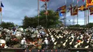 medieval2 totalwar DEMO play movieBattle of Agincourt 22 [upl. by Critta]