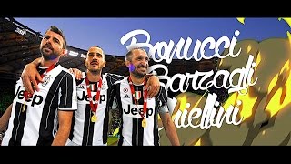 Bonucci Barzagli Chiellini • BBC 1617 • AMAZING Defence [upl. by Salangi]