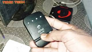 AIRTEL MY WIFI UNBOXING amp REVIEW  HOW TO SETUP WIFI USB TETHERING WITH WIFI DONGLE  TOXIC TECH [upl. by Shantha380]