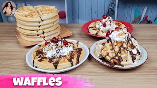 WAFFLES 🧇 Para vender 💵 Fácil y Deliciosos [upl. by Obola]