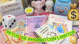 RETOS DE AHORRO MEDIANTE LIBRITOS empezamos nuevos libritos 📙💰💖💰💵💌🌷sistemadesobres retosdeahorro [upl. by Enelear662]