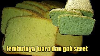 Resep pandan sponge cake enak lembut dan fluffy [upl. by O'Mahony]