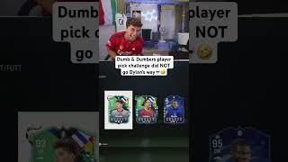 Dumb amp Dumbers player pick challenge did NOT go Dylan’s way 💀🤣 [upl. by Llenart725]