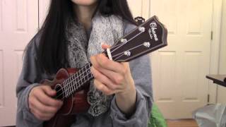 Soft Place To Land  Sara Bareilles ukulele acoustic cover [upl. by Ennaitsirk]