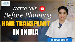 Are You Planning Hair Transplant Surgery  Hair Transplant Surgery in India  Chandra Hair Clinic [upl. by Hunsinger]