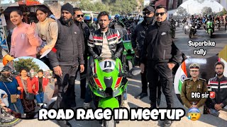 Finally Meetup With Uttarakhand Police Extreme Road Rage  Cute Girl Reaction z900 kawasaki cute [upl. by Allenrad]