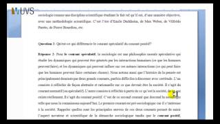 UVS SOCIO TD3 Chapitre 3 les origines de la sociologie [upl. by Durkee242]