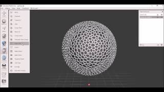 how to make a voroni pattern in meshmixer [upl. by Nalac255]