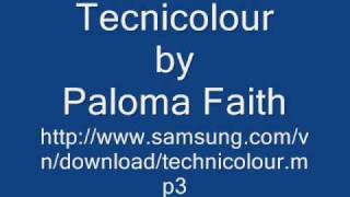 Technicolour  Paloma Faith  from Samsung Corby advert  lyrics [upl. by Arad]