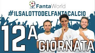 CONSIGLI FANTACALCIO 12ª GIORNATA  ILSALOTTODELFANTACALCIO [upl. by Rhea961]