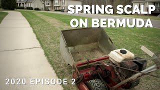 Spring Scalp on Bermuda with TruCut  2020 Episode 2 [upl. by Calie]