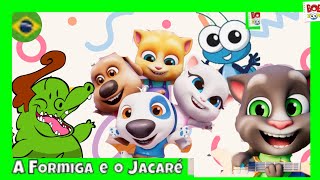 TALKING TOM A Formiga e o jacaré [upl. by Gronseth]