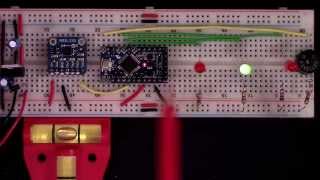 Arduino Projects  Audible Visual Level using ADXL335  Version 1 [upl. by Letch407]