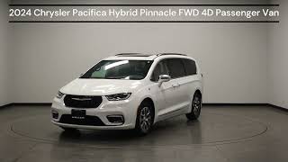 2024 Chrysler Pacifica Hybrid Pinnacle FWD 4D Passenger Van VIN 2C4RC1N76RR161000 Stock R7538 [upl. by Deeann]