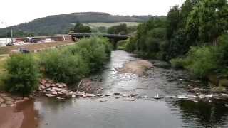 River Monnow Monmouth Wales [upl. by Matthia694]