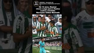 Coritiba 1 x 2 Santos  16092012  Neymar vira o jogo com golaço [upl. by Oigaib]