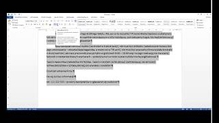 SP 4 edytor Microsoft Word  formatowanie tekstu [upl. by Akierdna]