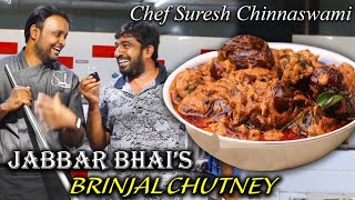 Jabbar Bhai special  Biryani Brinjal Gravy  Namma veedu Vasantha Bhavan  Chef suresh chinnaswamy [upl. by Aisatsan]