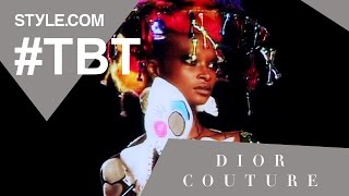 John Galliano’s Dior Haute Couture Wedding  TBT With Tim Blanks  Stylecom [upl. by Bixby]