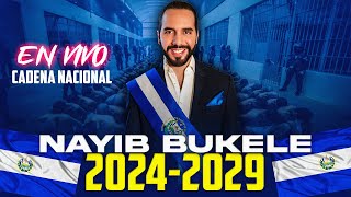 EN VIVO 🔴 Presidente Nayib Bukele 2024  2029  Reacción ManuDirecto [upl. by Lilas]