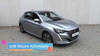 Auto Lambrocar PEUGEOT 208 PureTech 100cv 5 porte Allure AZIENDALE [upl. by Kcirdef]