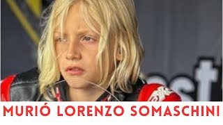 Falleció Lorenzo Somaschini el piloto argentino de 9 años que se accidentó entrenando en Brasil [upl. by Cyndia]