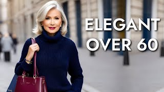 How to Dress and Look Elegant Over 60 [upl. by Atiuqram]