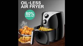 SUPER DEAL Electric Air Fryer XL 37 Quart W Recipe Cookbook [upl. by Enela334]