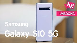 Samsung Galaxy S10 5G Unboxing 4K [upl. by Ghiselin]