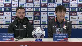 PREMATCH PRESS CONFERENCE BAHRAIN vs INDONESIA [upl. by Eelahs]