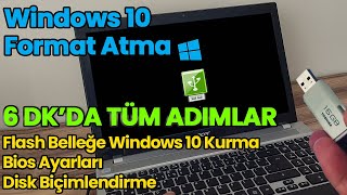 Windows 11 Format Atma  USBsiz  Programsız [upl. by Anier300]