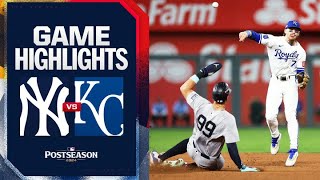 Yankees vs Royals ALDS Game 4 Highlights 101024  MLB Highlights [upl. by Jeremy674]