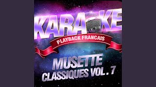 Rêve Daccordéoniste — Karaoké Playback Instrumental Acoustique Sans Accordéon [upl. by Three]