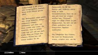 Lets Read Skyrim Bücher deutsch 002  Noch 4 Bücher [upl. by Ginnifer]