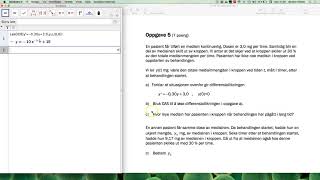 Eksamen R2 oppgave 5 del 2 vår 2017 [upl. by Zeph515]