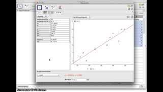 Korrelation och regression  Matematik 2b [upl. by Ardnuasak]