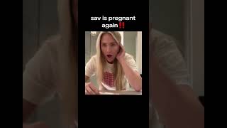 Savannah Labrant is ￼ pregnant with baby number 5 labrantfamily labrantfam baby 5 [upl. by Kurr421]