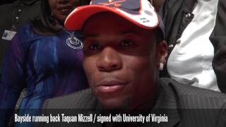 Baysides Taquan Smoke Mizzell signs with UVa [upl. by Marron32]