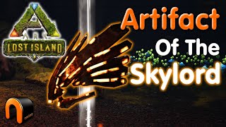 ARK Lost Island ARTIFACT Of The SKYLORD amp How To Get It [upl. by Ahsikym]